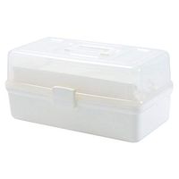 Housewares First Aid Box, Plastic Portable Home Storage Medicine Box Home Emergency Medical Box Medicine Box, Size 43 * 21 * 22 cm