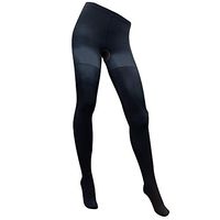 Ames Walker AW Style 108 Microfiber Opaque 8 15 mmHg Mild Comporession Closed Toe Tights XXL Navy Microfiber Nylon Provides Easier Application, and Great Comfort While Wearing