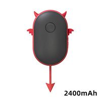 USB Charging Treasure Warm Hand Treasure Dual-use Two-in-one Large Capacity Warm Baby Portable Hand Warmer-Demon  2400mAh Capacity