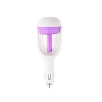 SAVEMORE4U18 Car Cigarette Lighter Air Aroma Humidifier Aromatherapy Diffuser Purifier (Purple)