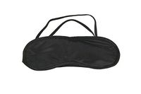 Sleep Eye Mask,Silk Sleep Mask with Adjustable Strap Blindfold Mask(Black)