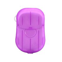 Tpingfe 8 Set Disposable Hand Washing Tablet Travel Carry Toilet Soap Paper 160 Sheet