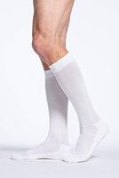 SIGVARIS Men’s Motion Cushioned Cotton 360 Closed Toe Calf-High Socks 20-30mmHg