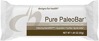 Designs for Health Pure PaleoBar - Chocolate Paleo Bone Broth Protein Bar, 9 Net Carbs + 12g Protein from Bone Broth Isolate + Hemp + Pumpkin Seed (12 Bars)