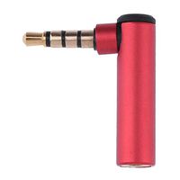 Cobaka 3.5mm Port Male to Female Audio Adapter Plug 90 Degree Right Angled Audio Adapter Connector Plug Elbow L-type Adapter New (Other)