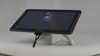 Retail Tablet Display - Power & Security: All-In-One (White Coil Cord w/ Apple Lightning Adapter)