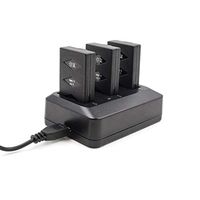 3.7V 600mAh for Parrot, Elevin(TM) 3PCS Battery/Set for Parrot MiniDrone Jumping Sumo Swing Mambo Rolling Spider (Black)