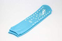 GBM Geckos - Plush Double Tread Non-Slip Safety Socks 2-Pack (Light Blue, 2XL)