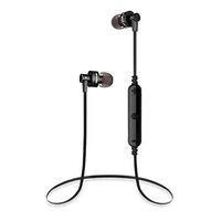 Wireless Sport Bluetooth Earphone Stereo Headset Headphone with Mic Microphone Sweatproof In-ear Headphone For iPhone Samsung Smart Phones Awei A990BL Black
