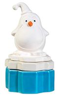 Ellia Elements Penguin Porcelain Aroma Diffuser, Essential Oil Diffuser with 15ml of Snow Globe Oil, NO Electricity OR Water Required