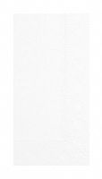 Hoffmaster 180500 Premium Dinner Napkin, Regal Embossed, 2-Ply, 1/8 Fold, 17" Length x 15" Width, White (Case of 1000)