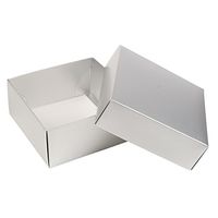 Panorama Gifts Self Build Silver Gift Box & Lid (3 X Small)