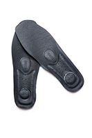 GOFIX Comfort and Support Shock Absorbing Insoles - Memory Foam Insoles for Everyday Use - Full Length Shoe Cushion for Heel Pain, Plantar Fasciitis and Flat Feet (Black Color)