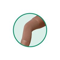 Helastic Seamless Suspension Sleeve - 12 / 30 CM, Beige, Size 9, Medium Plus, Compression 30-40 mmH