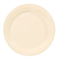Pans Pro 50 Count Plastic Plate (9 Inch, Ivory)
