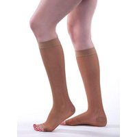 Allegro 15-20mmHg Essential 17 Sheer Support Knee High Open Toe (Fawn) Medium