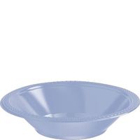 12oz Plastic Bowls | 20ct (Pastel Blue)