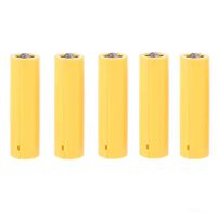 5Pcs AA AAA Size Dummy Fake Battery Setup Shell Placeholder Cylinder Conductor (AA)