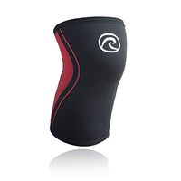 Rehband Rx Knee Support - 3mm - Red/Black - Medium - 1 Sleeve