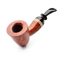 OLT -PIPE Detachable Gentleman Cigarette Pipe, Gents Ishigaki Wooden Tobacco Smoke Pipe, (Color : B)