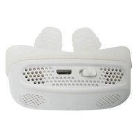 Amawo Electric Silicone Anti-snoring Nasal Breathing USB Charging Sleep Assisted Mini snoring Device to Ease snoring (Color : C)