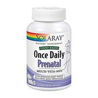 FoodBased Prenatal Multivitamin + Morning Ease Blend, Folic Acid, Iron DHA Once Daily (90 Vegetarian Capsules)