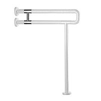 XIHAA Toilet Support Medical Safety Toilet Grab Bar,Grab Rail Wall Mount Toilet Handrails Disabled Shower Safety Bars Bathtub Grab Bar for Elderly,White