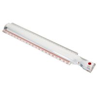 2X Bar Magnifier 10 Inch with Ruler