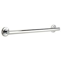 DELTA DMD5924-PC Tempra 24-inch x 1 1/4-inch Decorative Grab Bar, Polished Chrome