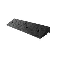 Sturdy Pressure Resistance Slope Triangle Pad, Black Rubber Ramp Mat, Suitable for Heavy Locomotive Truck Loading and Unloading Curb Ramp 5-12cm (Size : 1003011CM)