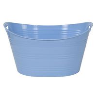 CreativeWare PTUB-LBLU, 8.5 Gallon Party Tub, Light Blue