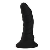 Decu Flexible Lifelike Suction Cup Pull Beaded Ðild? Toy with Suction Cup for Couple-Black