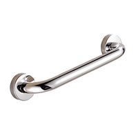 FLYDEER Bathroom Grab Bar 300mm(12inch) Shower Handle SUS304 Stainless Steel Safety Bath Grip Grab Rail with Lumious Circles Shower Grab Bars for Elderly Pregnant and Disabled