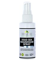 Dead Sea Magnesium Spray 2 fl. oz. Travel Size Physician Formulated Calming, Soothes Aches, Pains, Cramps, Sleeplessness
