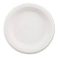 Chinet VACATE-CT Paper Dinnerware- Plate- 6quot; Diameter- White- 1000/Carton