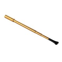 Yu2d 🌹🌹 Gold Vintage Slim Cigarette Telescopic Holder Filter Smoke Ladies（Gold）