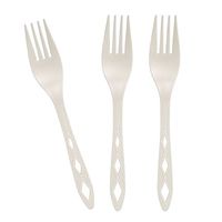 Earth's Natural Alternative Compostable Fork (100 Count), White