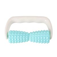 Supvox Blasting Muscle Roller Handheld Massage Roller Full Body Anti Cellulite Massager for Foot Hand Body Neck Head Leg (Blue)