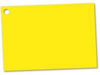 Solid Yellow Theme Gift Cards3-3/4x2-3/4" (30 unit, 6 pack per unit.)