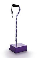 EZ-Step Stair Climbing Cane Purple Floral
