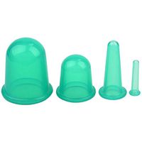 Chinese Acupuncture Cupping Therapy Set Fda Approved, Cupping Therapy Sets Silicone Professional, Eye and Face Vacuum Massage Cup Kit, Massage Therapy Cupping Set, Anti Cellulite Cupping Therapy Set