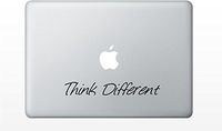 MacBook Think Different Decal Sticker pro air 11 13 15 17