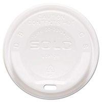 SCCLGXW2 - Solo Gourmet Dome Sip-Through Lid, 12-24oz Cups, White
