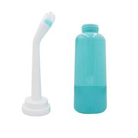 Exceart Vaginal Douche Reusable Portable Handheld Manual for Women Personal Hygiene Care Supplies