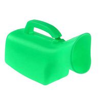NHFF 1000ml Female Urine Bottle, Urinal Urine Urine Bucket Thick Plastic Stainless Steel Potty Urine Supplies Large Mouth Urinal White (Color : Green)