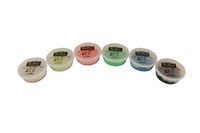 CanDo TheraPutty Plus Antimicrobial, 6 Piece Set, 4 oz