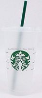 Starbucks Siren Logo Reusable Plastic Cold Cup, 24 fl oz