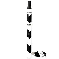 MightySkins Skin Compatible with Grenco G Slim Ground Material - Black Chevron | Protective, Durable, and Unique Vinyl Decal wrap Cover | Easy to Apply, Remove, and Change Styles | Made in The USA
