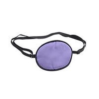 Kids Adjustable Silk Eye Patch with Elastic Strap Single Eye Patch to Treat Lazy Eye Amblyopia Strabismus