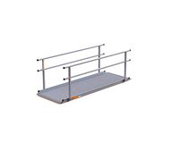 EZ-ACCESS, Gateway Ramp with Handrails, 9 Feet, Transfer Between Levels and Surfaces With More Security and Safety, Great for Wheelchairs, Walkers, Scooters